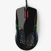 GOM-GBLACK Glorious Model O Minus Glossy Black / White RGB Gaming Mouse.